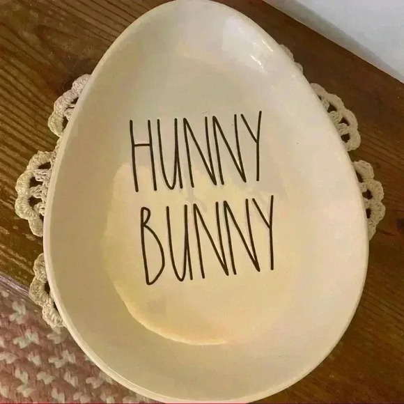 Rae Dunn Bunny Mug and Hunny Bunny Plate set - Picture 5 of 6
